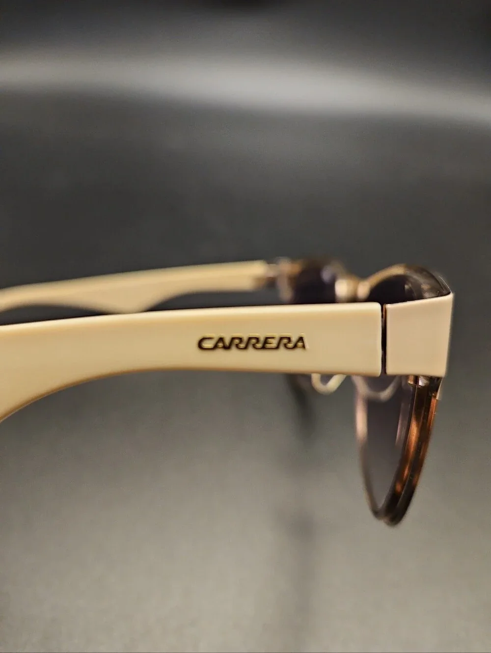 Carrera 6010/s  Cream And Brown Womens Sunglasses Classy Stylish